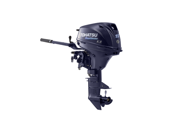 2018 Tohatsu 15 Hp MFS15EL Outboard Motor