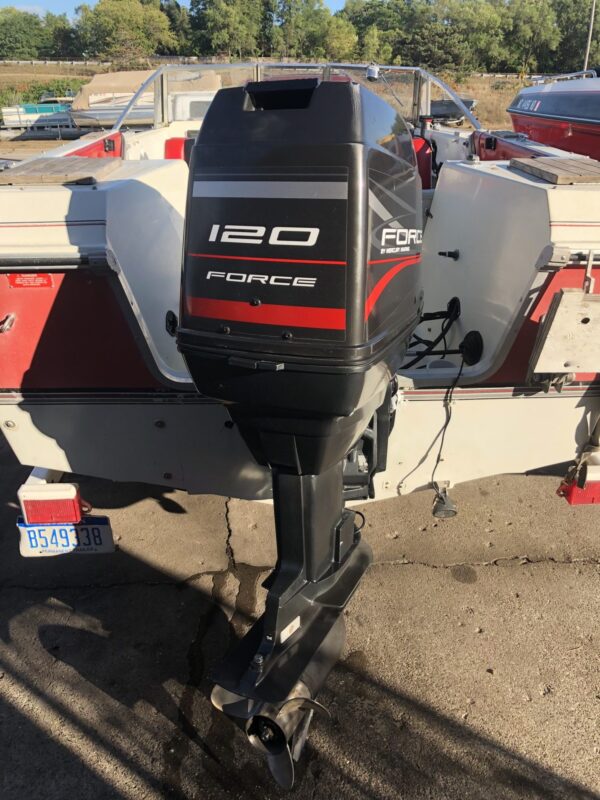 1995 Mercury/Force 120 HP 4-Cylinder Carbureted 2-Stroke 25" (X) Outboard Motor