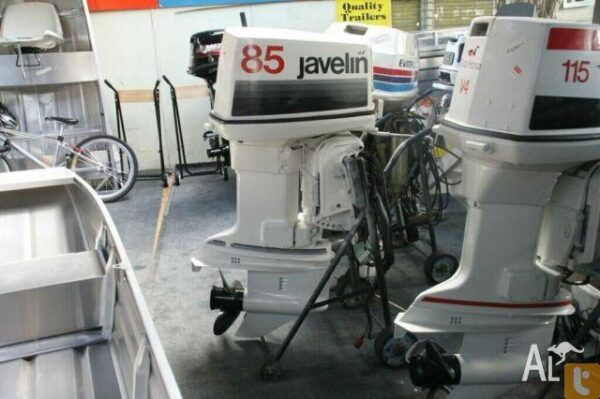 1978 Johnson Javelin 85 HP V4 Carbureted 2 Stroke 20" (Long Shaft) Outboard Motor