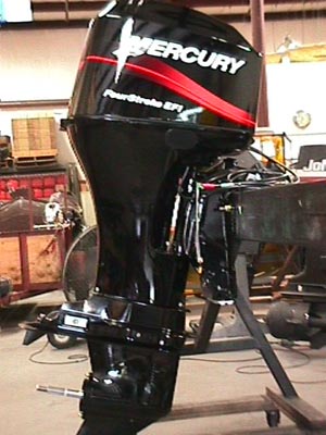 2005 Mercury 50 HP 3-Cylinder Carbureted 2-Str 20" (L) Outboard Motor